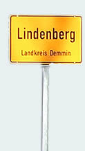 Ortsschild Lindenberg